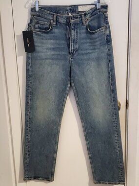 Rag& Bone Harlow Ankle Straight Jeans Women's Size 28